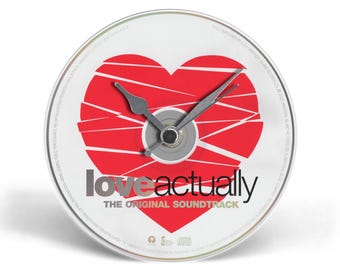 Love Actually CD Clock