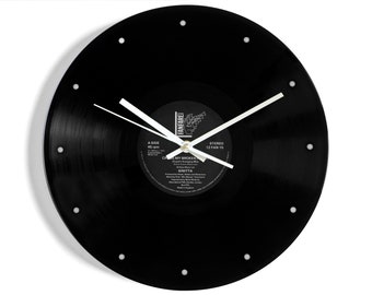 Sinitta "Cross My Broken Heart" Vinyl Record Wall Clock