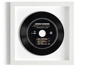 Mario Winans "I Don't Wanna Know" Framed CD UK Number ONE 6 Jun - 19 Jun 2004