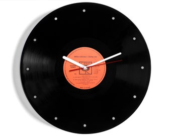 Simon And Garfunkel "Greatest Hits" Vinyl Record Wall Clock