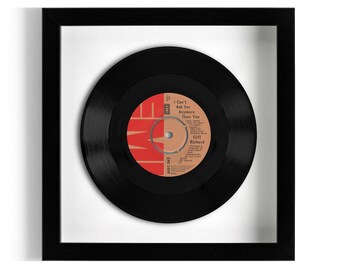 Cliff Richard "I Can't Ask For Anymore Than You" Framed 7" Vinyl Record
