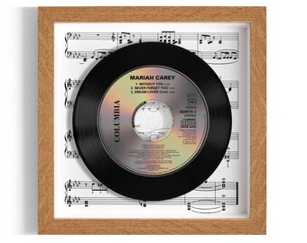 Mariah Carey "Without You" Framed CD UK Number ONE 13 Feb - 12 Mar 1994