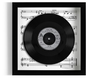 Georgie Fame and The Blue Flames "Yeh Yeh" Framed 7" Vinyl Record UK NUMBER ONE 14 Jan - 27 Jan 1965