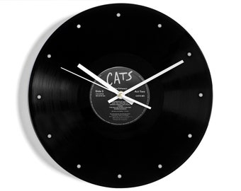 Andrew Lloyd Webber "Cats" Vinyl Record Wall Clock