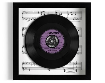 The Stylistics "You Make Me Feel Brand New" Framed 7" Vinyl Record