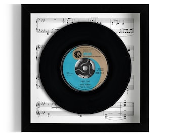 Donny Osmond "Puppy Love" Framed 7" Vinyl Record UK NUMBER ONE 2 Jul - 5 Aug 1972