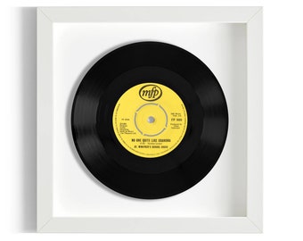 St. Winifred's School Choir "No One Quite Like Grandma" Framed 7" Vinyl Record UK NUMBER ONE 21 Dec 1980 - 3 Jan 1981
