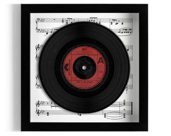 Sweet "Love Is Like Oxygen" Framed 7" Vinyl Record