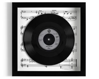 Prince "When Doves Cry" Framed 7" Vinyl Record