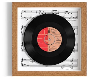 Gerry & The Pacemakers "You'll Never Walk Alone" Framed 7" Vinyl Record UK NUMBER ONE 31 Oct - 27 Nov 1963
