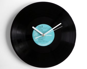Elvis Presley "I Got Lucky" Vinyl Record Wall Clock