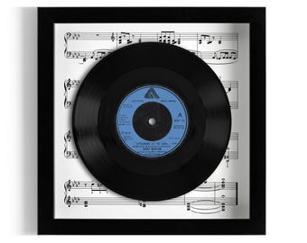 Barry Manilow "Copacabana (At The Copa)" Framed 7" Vinyl Record