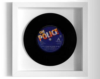 The Police "Don't Stand So Close To Me" Framed 7" Vinyl Record