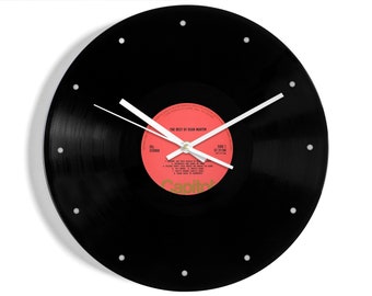 Dean Martin "The Best Of" 12" Vinyl Record Wall Clock