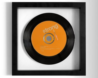 Robbie Williams "Strong" Framed CD