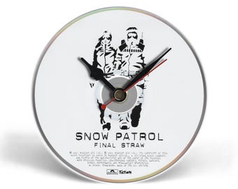 Snow Patrol "Final Straw" CD Clock