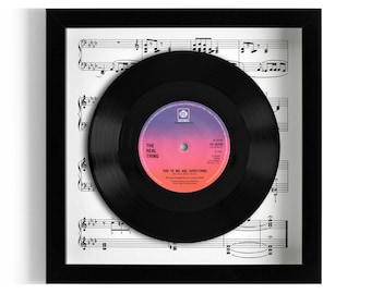 The Real Thing "You To Me Are Everything" Framed 7" Vinyl Record UK NUMBER ONE 20 Jun - 10 Jul 1976