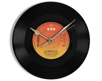 The Wombles "The Wombling Song" 7" Vinyl Record Wall Clock