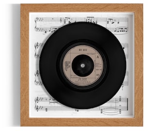 Bee Gees "Jive Talkin" Framed 7" Vinyl Record