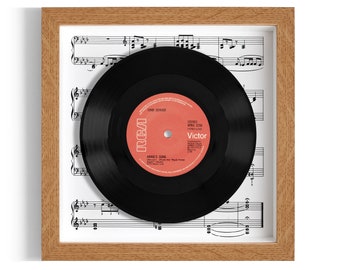 John Denver "Annie's Song" Framed 7" Vinyl Record UK NUMBER ONE 6 - 12 Oct 1974