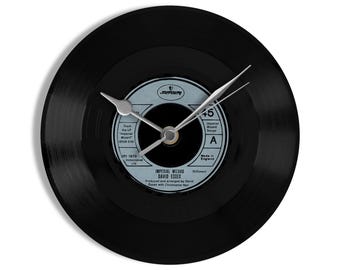 David Essex "Imperial Wizard" 7" Vinyl Record Wall Clock