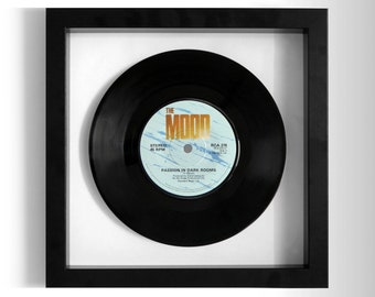 The Mood "Passion In Dark Rooms" Framed 7" Vinyl Record