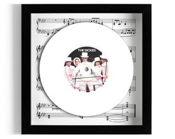 The Dickies "Nights In White Satin" Framed 7" Vinyl Record