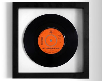 The Byrds "Mr Tambourine Man" Framed 7" Vinyl Record