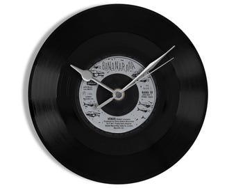 Bananarama "Venus" 7" Vinyl Record Wall Clock