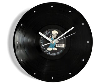 Groovilicious Vinyl Record Wall Clock