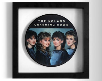 The Nolans "Crashing Down" Framed 7" Vinyl Record