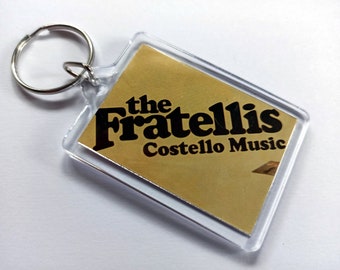The Fratellis Keyring made from CD Booklets