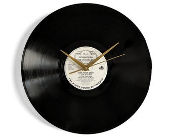 Steve Silk Hurley "Jack Your Body" Vinyl Record Wall Clock
