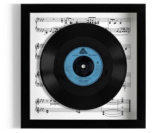 George Benson "The Greatest Love Of All" Framed 7" Vinyl Record