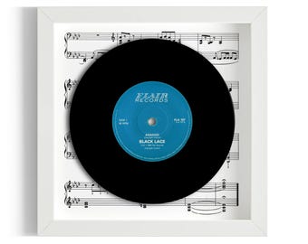 Black Lace "Agadoo" Framed 7" Vinyl Record