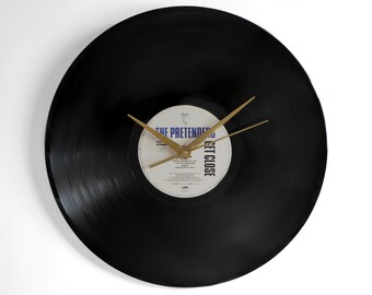 The Pretenders "Get Close" Vinyl Record Wall Clock