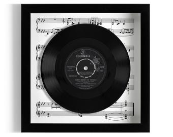 Gerry & The Pacemakers "Ferry Cross The Mersey" Framed 7" Vinyl Record
