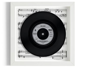 Kim Wilde "You Keep Me Hangin' On" Framed 7" Vinyl Record