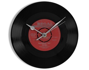 The Move "Blackberry Way" 7" Vinyl Record Wall Clock UK NUMBER ONE 5 Feb - 11 Feb 1969