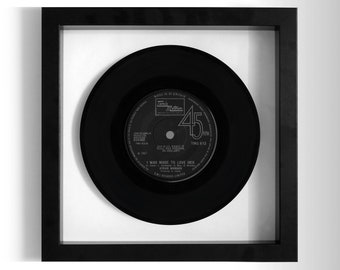 Stevie Wonder "I Was Made To Love Her" Framed 7" Vinyl Record