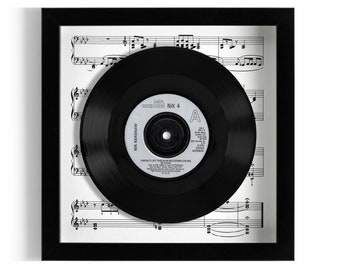 Nik Kershaw "I Won't Let The Sun Go Down On Me" Framed 7" Vinyl Record