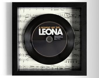 Leona "A Moment Like This" Framed CD