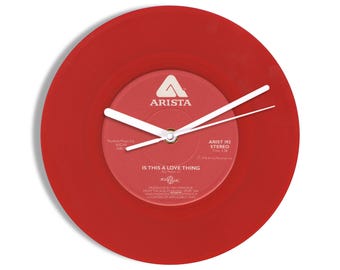 Raydio "Is This A Love Thing" 7" Vinyl Record Wall Clock
