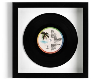Robert Palmer "Addicted To Love" Framed 7" Vinyl Record