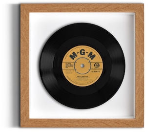 Connie Francis "Who's Sorry Now" Framed 7" Vinyl Record UK NUMBER ONE 16 May - 26 Jun 1958