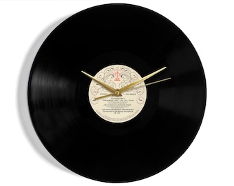 Tchaikovsky "The Swan Lake Op. 20 Suite" 12" Vinyl Record Wall Clock