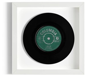 Cliff Richard and The Shadows "I Love You" Framed 7" Vinyl Record