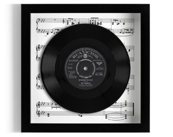 The Monkees "Daydream Believer" Framed 7" Vinyl Record