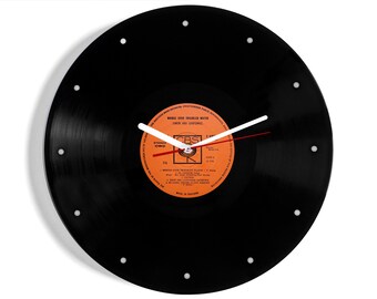 Simon and Garfunkel "Bridge Over Troubled Water" Vinyl Record Wall Clock