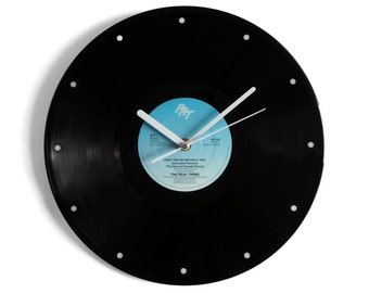 The Real Thing "Can't Get By Without You" Vinyl Record Wall Clock
